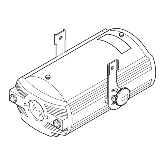 Clay Paky V.I.P. 150 PFC Instruction Manual