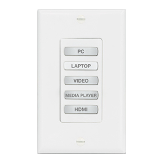 Extron electronics Decorator-Style Series Setup Manual