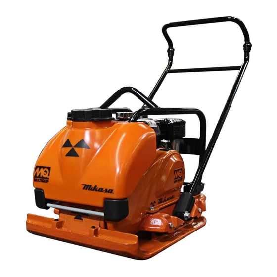 MULTIQUIP Mikasa Series Operation And Parts Manual