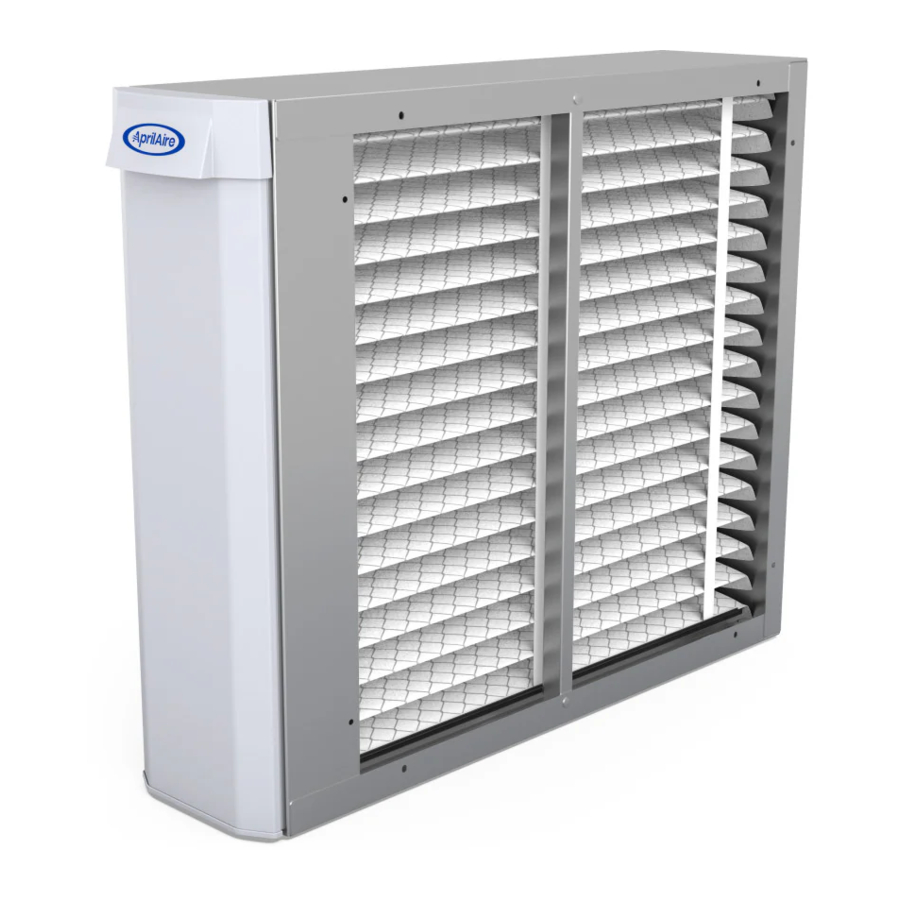 Aprilaire 110, 1210, 1310, 1410, 1910, 2210 - Air Cleaner Manual
