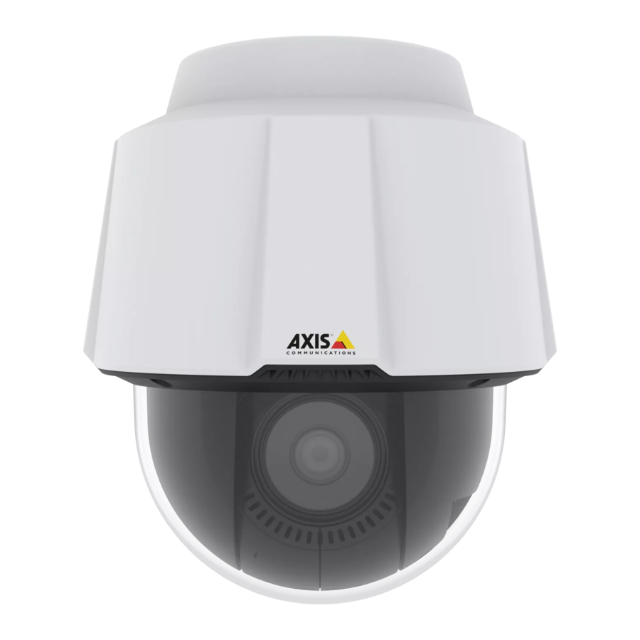 Axis P5655-E Manual
