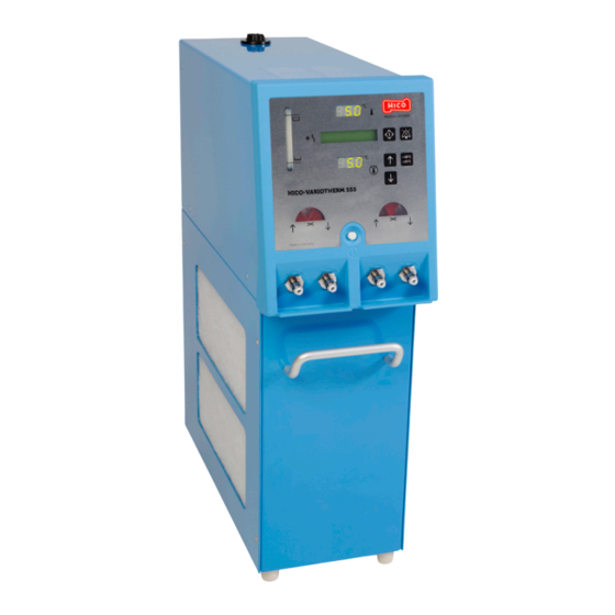 PFM Medical HICO-VARIOTHERM 555 Instructions For Use Manual