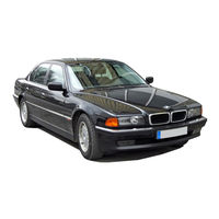 BMW SERIE 7 1999 Owner's Manual