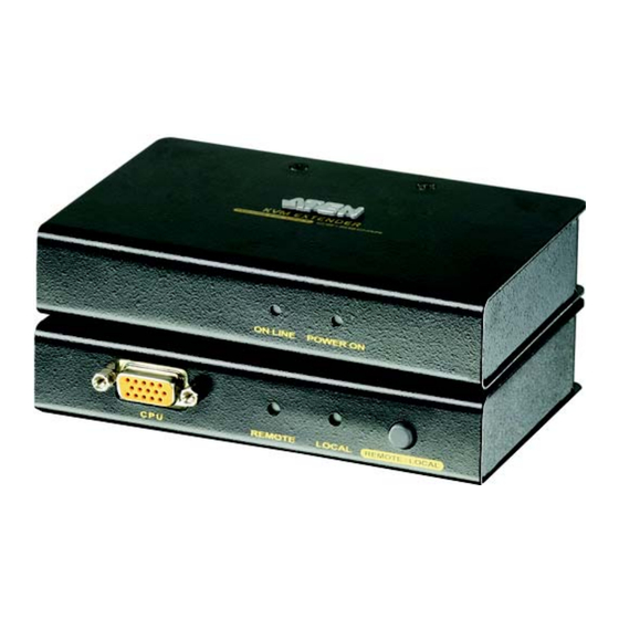 ATEN CE250a User Manual