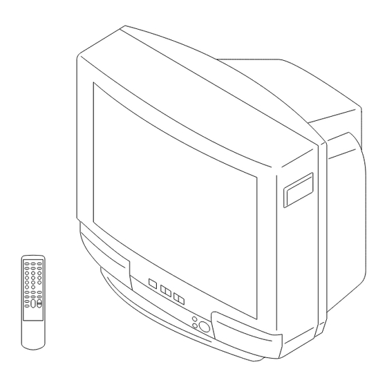 Sony TRINITRON KV-T25SZ8 Manuals