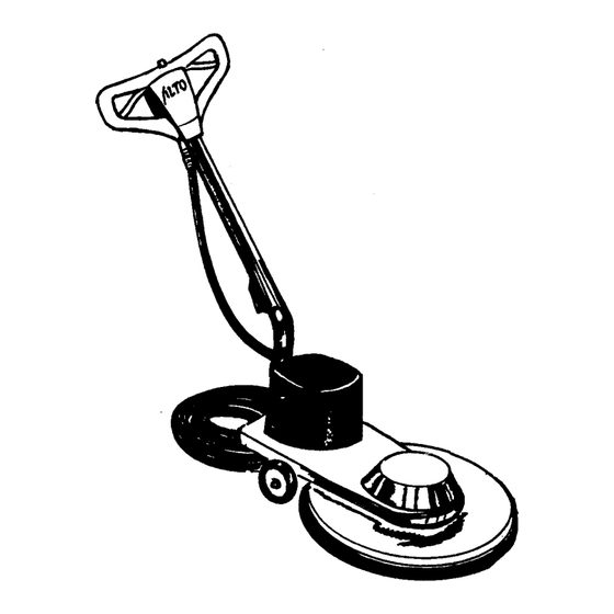 Clarke ULTRA SPEED BURNISHER 1700 Operator's Manual