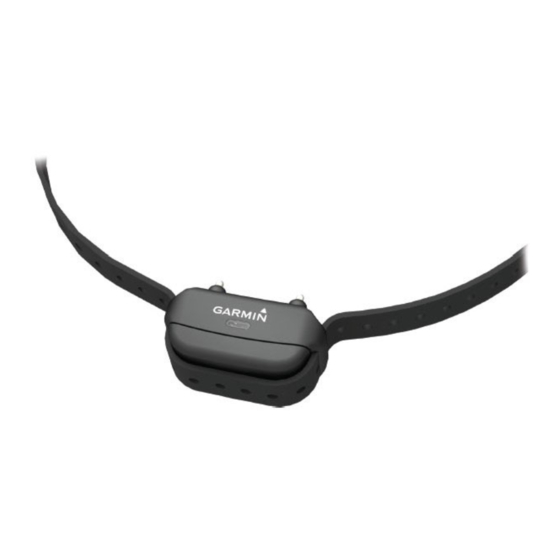 Garmin BarkLimiter Series Owner's Manual