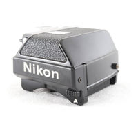 Nikon F2A Photomic DP-11 Instruction Manual