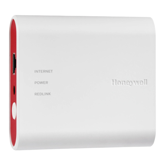 Honeywell Home RedLINK THM6000R7001 Operating Manual