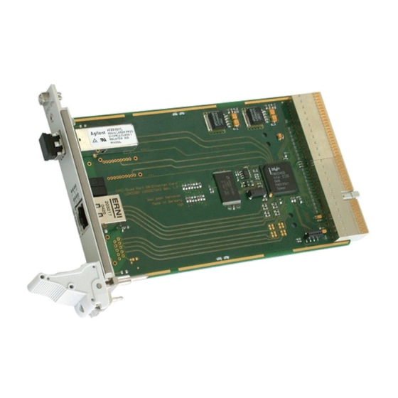 ESD CPCI-ETH2 Hardware Manual