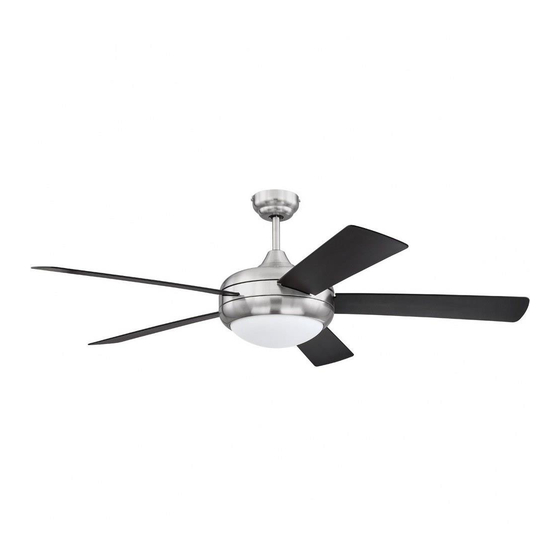Craftmade Cronus CRO52 Installation Manual