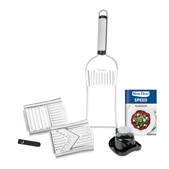Genius Nicer Dicer Speed Instruction Manual