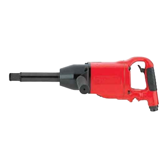 Sioux Tools 5095 Operator Instructions Manual