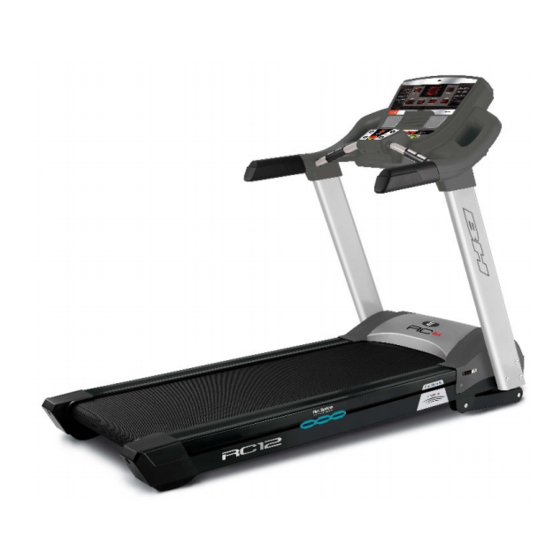 BH FITNESS RC12 Instructions For Assembly And Use