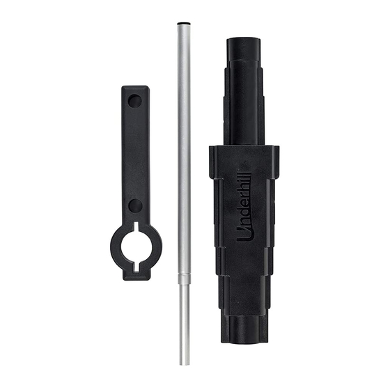 Underhill EasyOut 2in1 Quick Start Manual