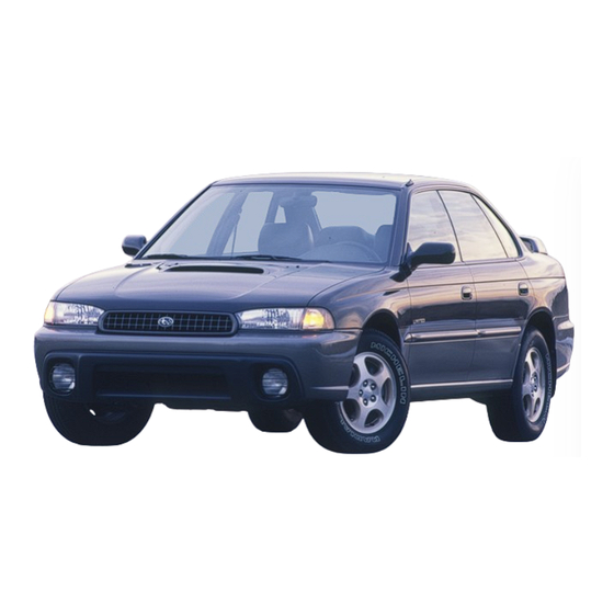 Subaru 1999 Legacy Owner's Manual
