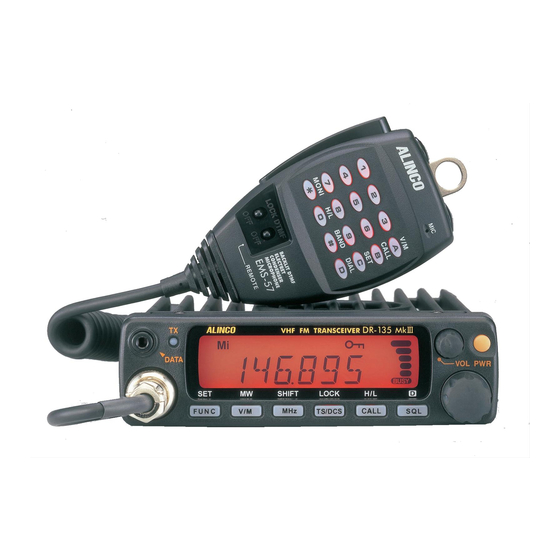 Alinco DR-135 Service Manual