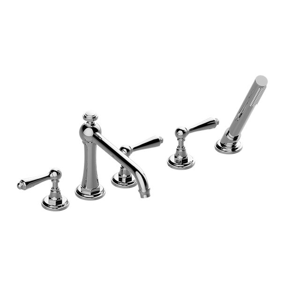 Graff CAMDEN Instructions For Assembly And Use