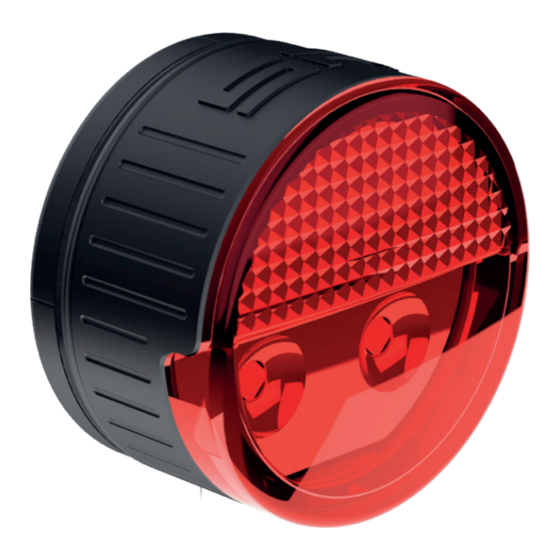 SP CONNECT ALL-ROUND LED SAFETY LIGHT RED Quick Start Manual