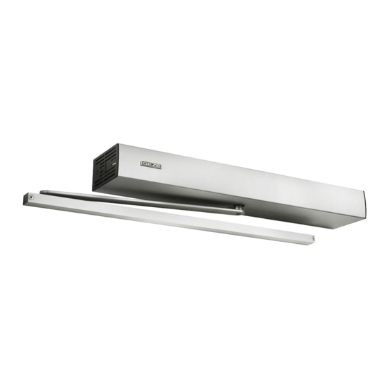 GEZE Slimdrive EMD Replacement Instructions Manual