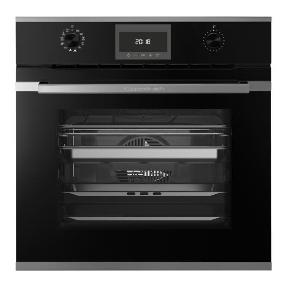 User Manuals: Kuppersbusch BD6340 Steam Oven