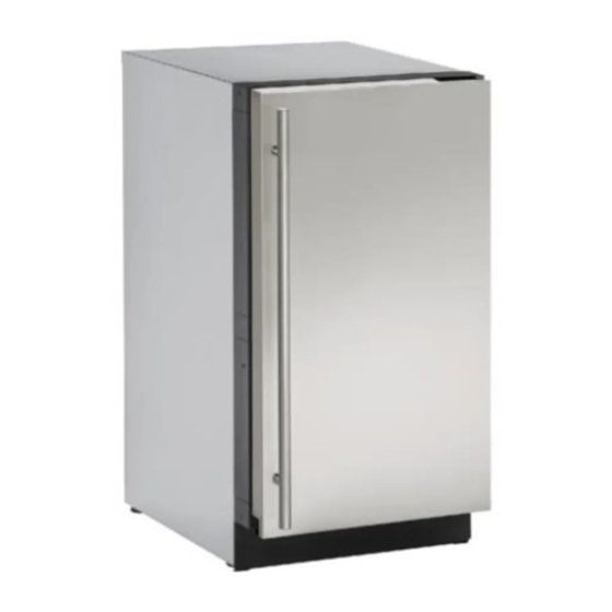 U-Line 3000 Series User Manual & Service Manual