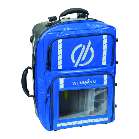 Weinmann RESCUE-PACK Plus Instructions For Use Manual
