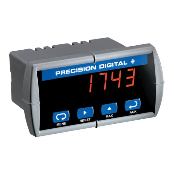 Precision Digital Corporation PD743 Sabre T Instruction Manual