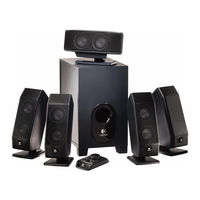 Logitech X540 - X 540 - PC Multimedia Home Theater Speaker System Setup And Installation Manual
