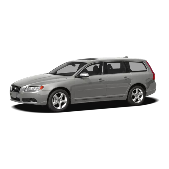 Volvo V 70 Owner's Manual