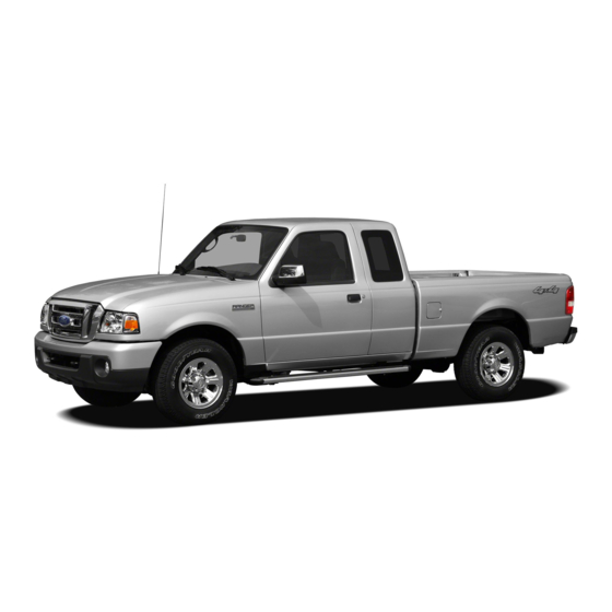 Ford 2011 Ranger Owner's Manual