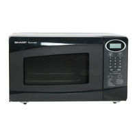 sharp carousel microwave model r 230kw