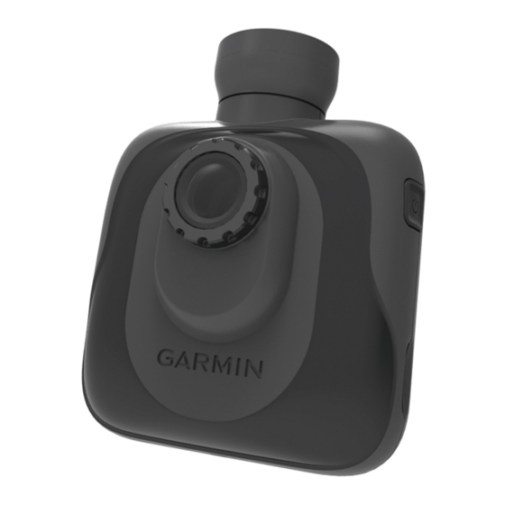 GARMIN DASH CAM 10 OWNER'S MANUAL Pdf Download | ManualsLib