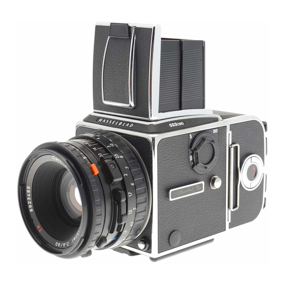 HASSELBLAD 503CW USER MANUAL Pdf Download | ManualsLib