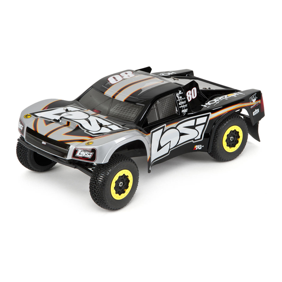 Team losi short course sales truck