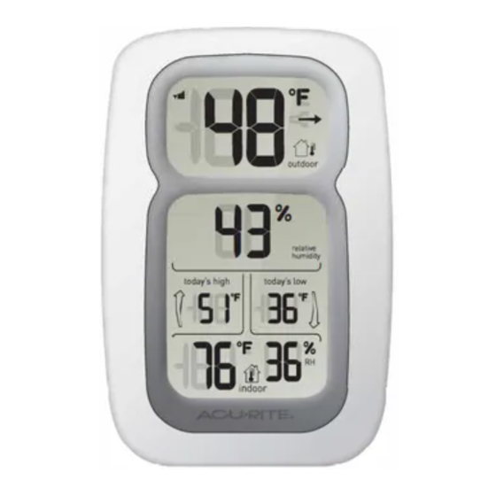 ACURITE 00611CASB INSTRUCTION MANUAL Pdf Download ManualsLib