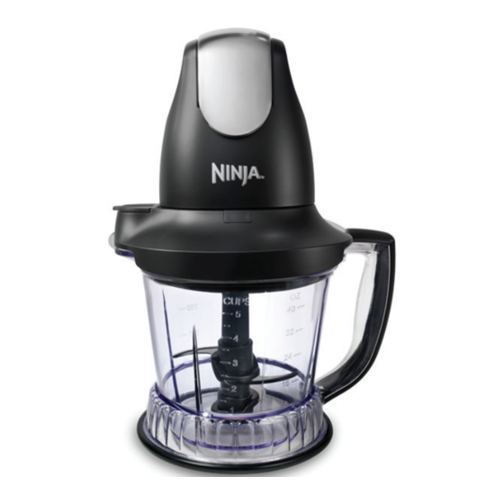 Restored Ninja Storm Food Processor Blender QB751Q Master Bowl