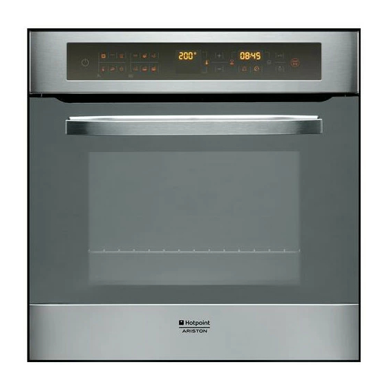 HOTPOINT SH103PX S OPERATING INSTRUCTIONS MANUAL Pdf Download ManualsLib