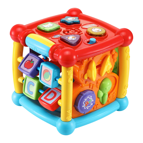 VTECH BUSY LEARNERS ACTIVITY CUBE USER MANUAL Pdf Download | ManualsLib