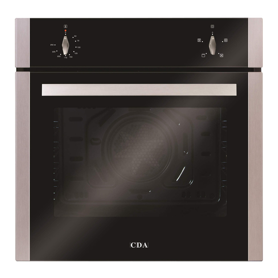 cda gas oven