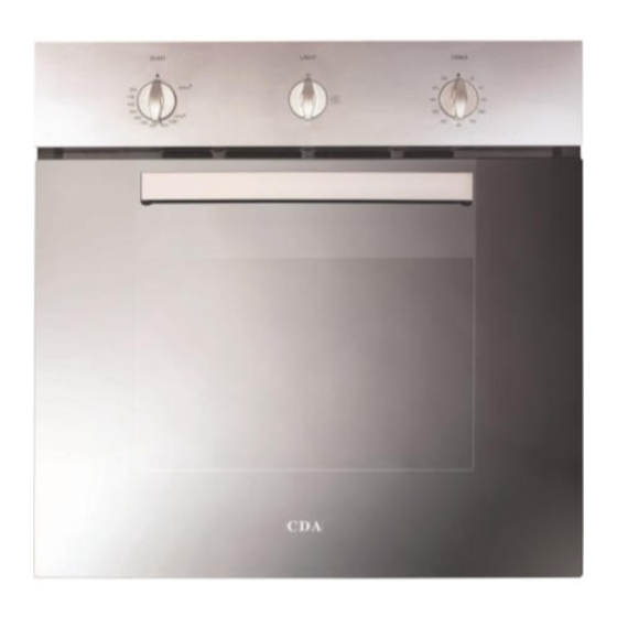 CDA SC 310 SERIES MANUAL FOR INSTALLATION, USE AND MAINTENANCE Pdf ...