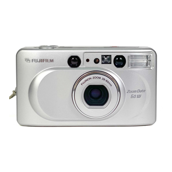 FUJIFILM ZOOM DATE 60W OWNER'S MANUAL Pdf Download | ManualsLib