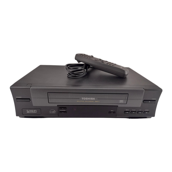 Toshiba W512 Hi-Fi VCR 