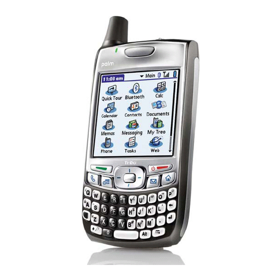 PALM TREO 700VVX USER MANUAL Pdf Download | ManualsLib