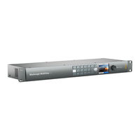 Blackmagicdesign MultiView 16 Installation And Operaion Manual