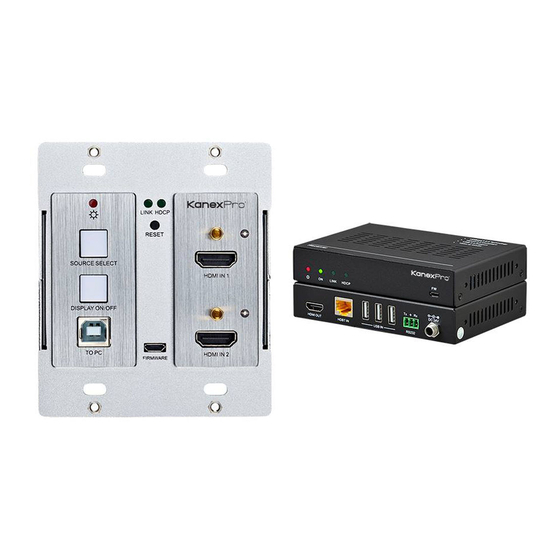 KanexPro WP-HDBTKVM3 Manual