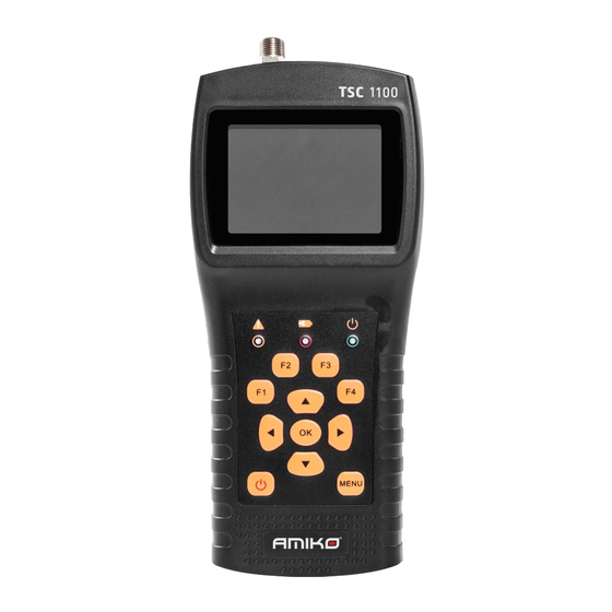 Amiko TSC-1100 Manuals