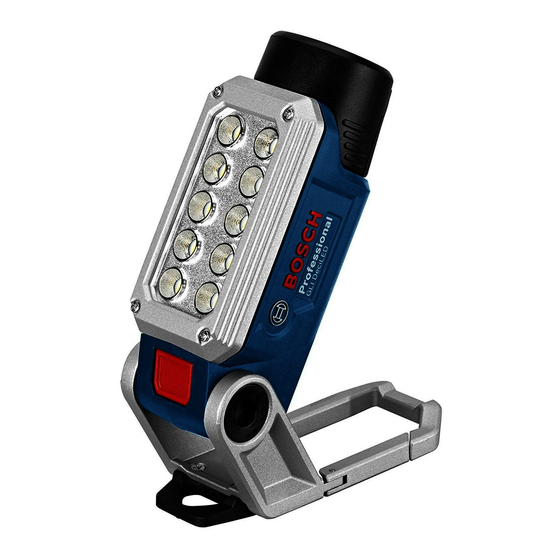 Bosch Professional GLI 12V-330 Original Instructions Manual