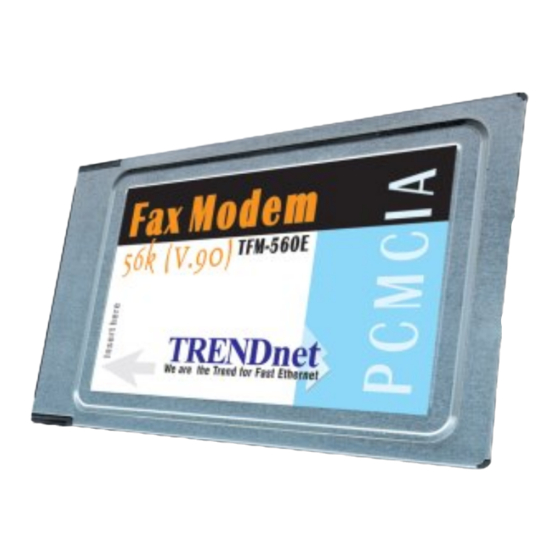TRENDnet TFM-560E Manuals