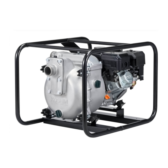 Koshin KTZ-50X Operation Manual